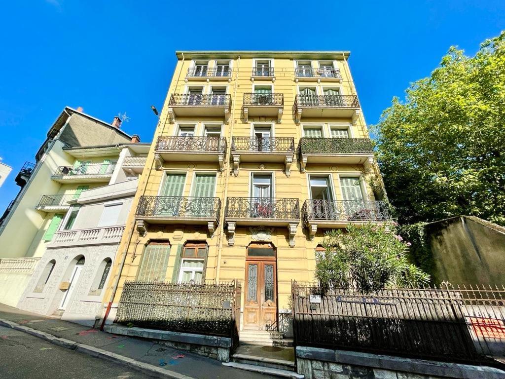 Studio Centre Ville Avec Ascenseur 3Min Des Thermes อิกซ์เลส์แบ็งส์ ภายนอก รูปภาพ